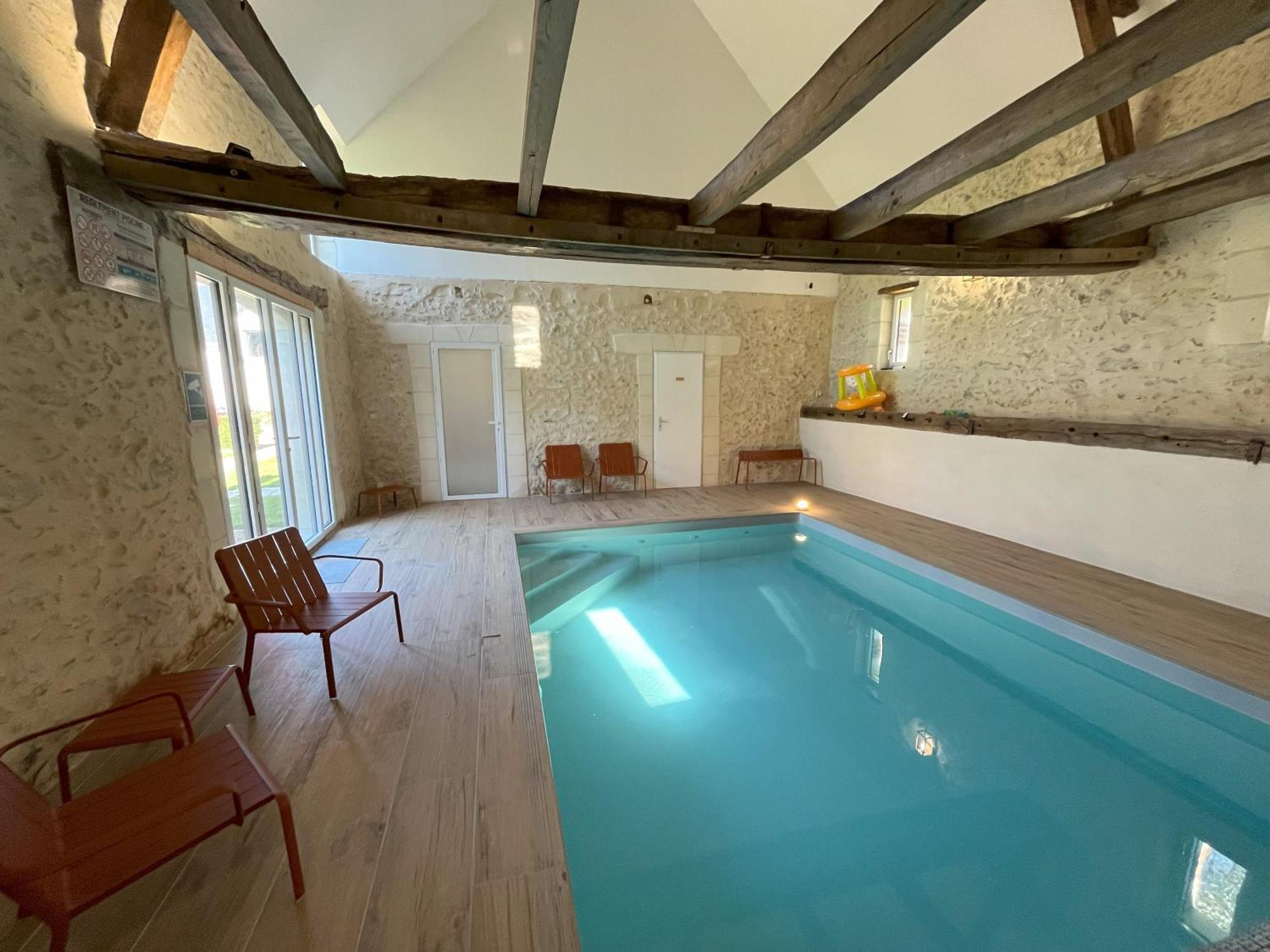 Les Gites De La Pellerie - 2 Piscines Interieur & Exterieur - Touraine - 3 Gites - Familial, Calme, Campagne Saint-Branchs Eksteriør billede